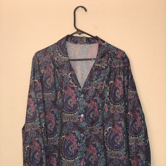 Women’s Paisley blouse - Picture 1 of 2